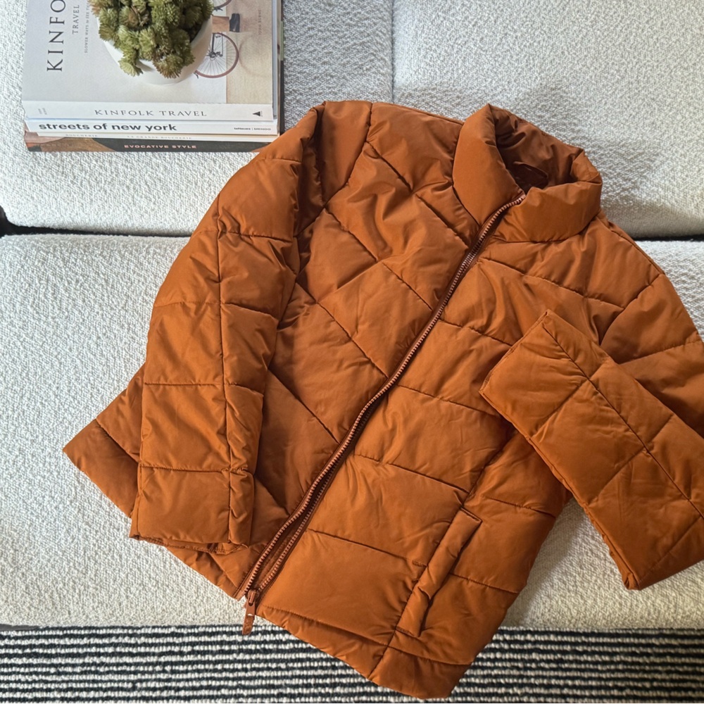 Cole Haan Women's Rust Puffer Jacket